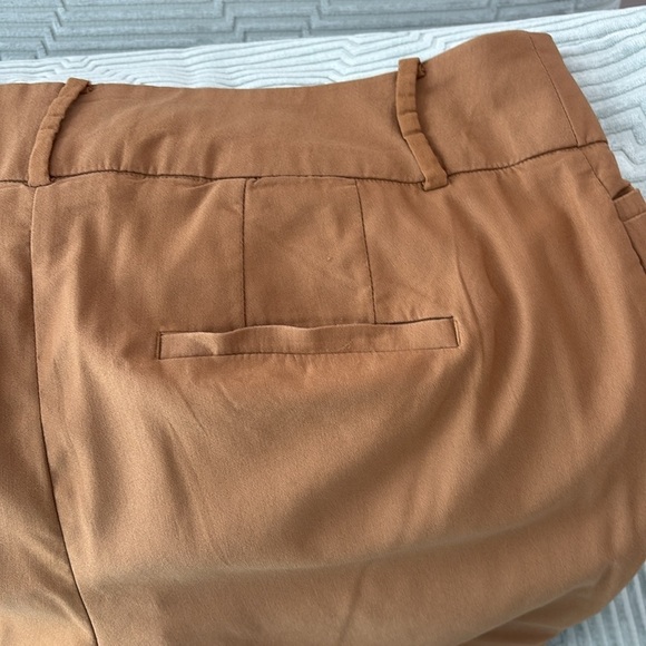 Lane Bryant Brown 4 Season Slim Capri Mid Size. Button/ 2 Hook Closure. Size 20 - Picture 6 of 11